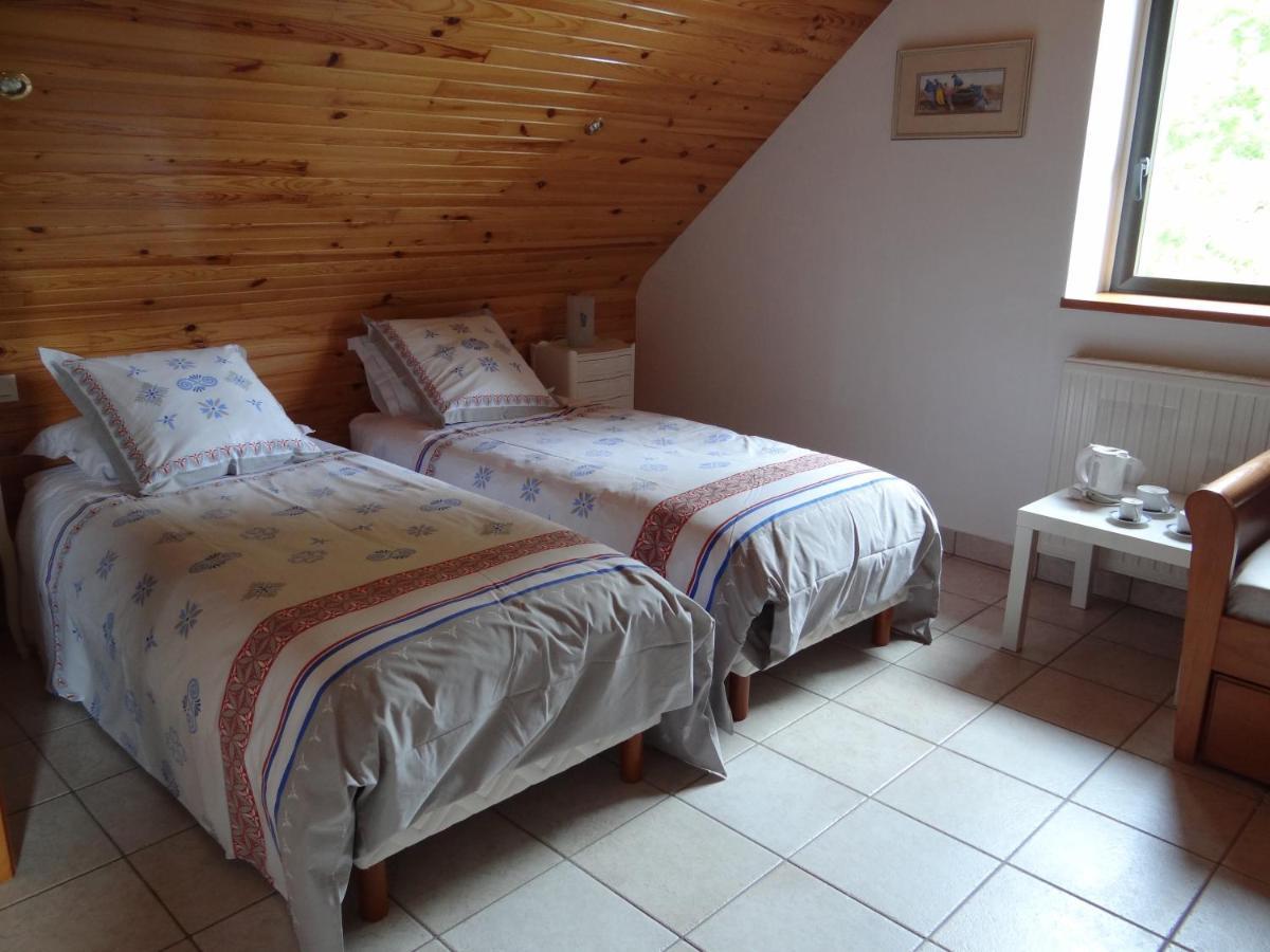 Le Nid D'Hirondelles - Chambres D'Hotes Plougoumelen Ngoại thất bức ảnh